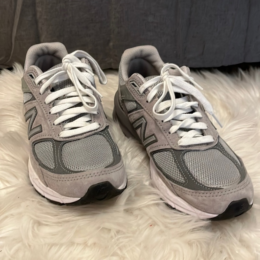 new balance gray 990v size 7